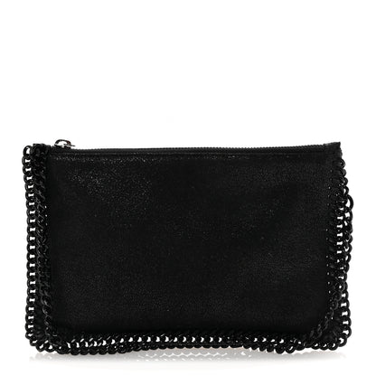 Stella McCartney Shaggy Deer Falabella Clutch Black 1 of 9