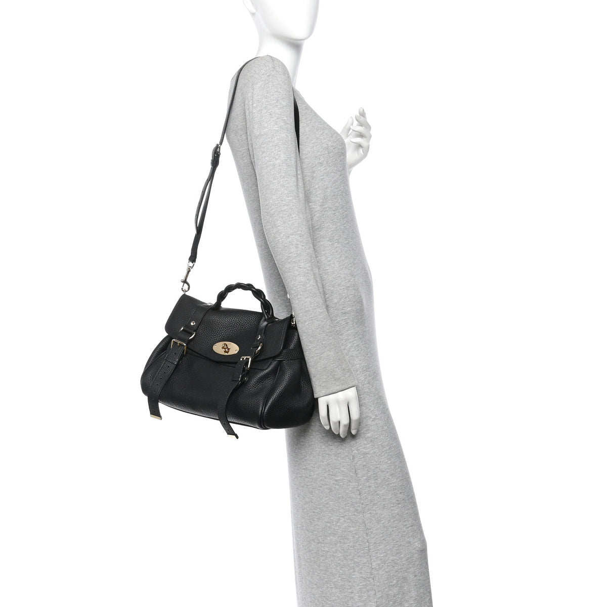 Mulberry Heavy Grain Medium Alexa Black 2 of 9