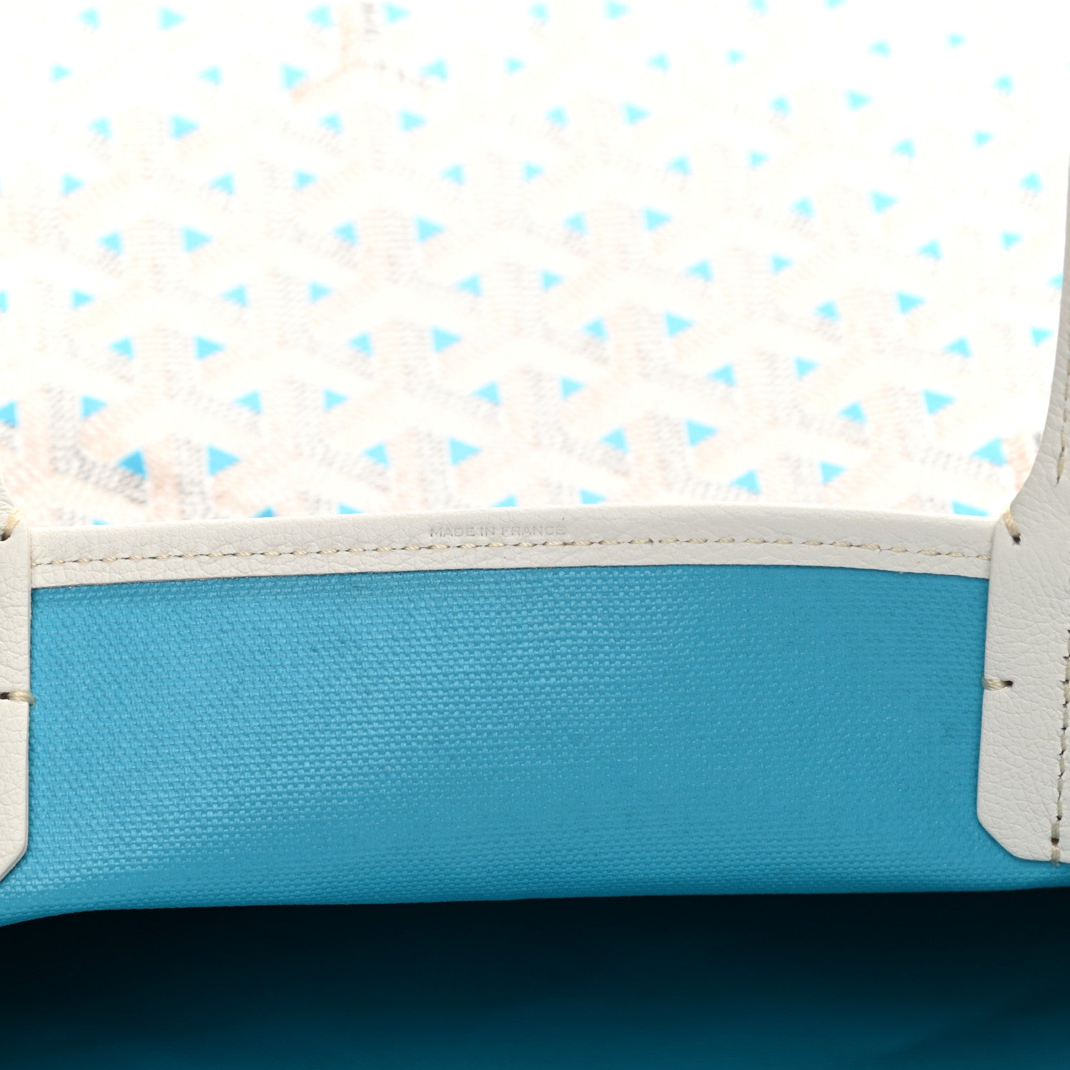 Goyard Goyardine Saint Louis Claire Voie PM White Opaline 8 of 13