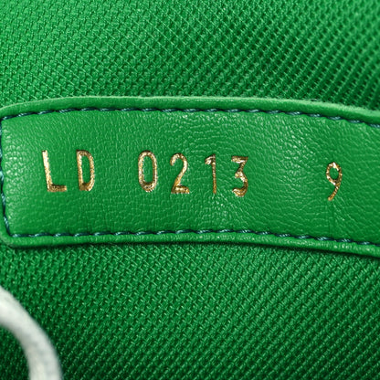 Louis Vuitton Mens LV Trainer Upcycling Sneakers 9 White Green 7 of 8