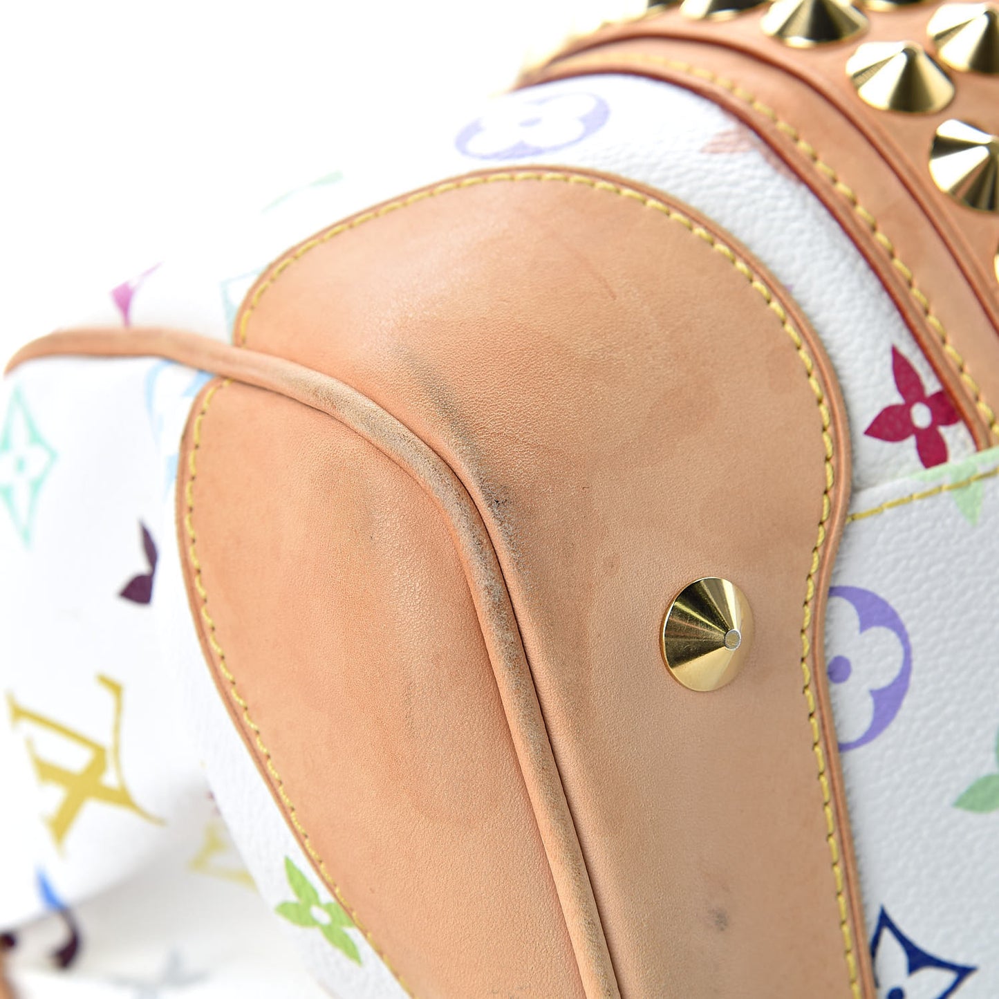 Monogram Multicolor Courtney MM White