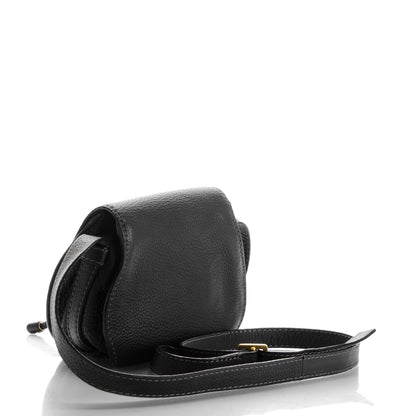 Chloe Calfskin Mini Marcie Round Crossbody Bag Black 3 of 8