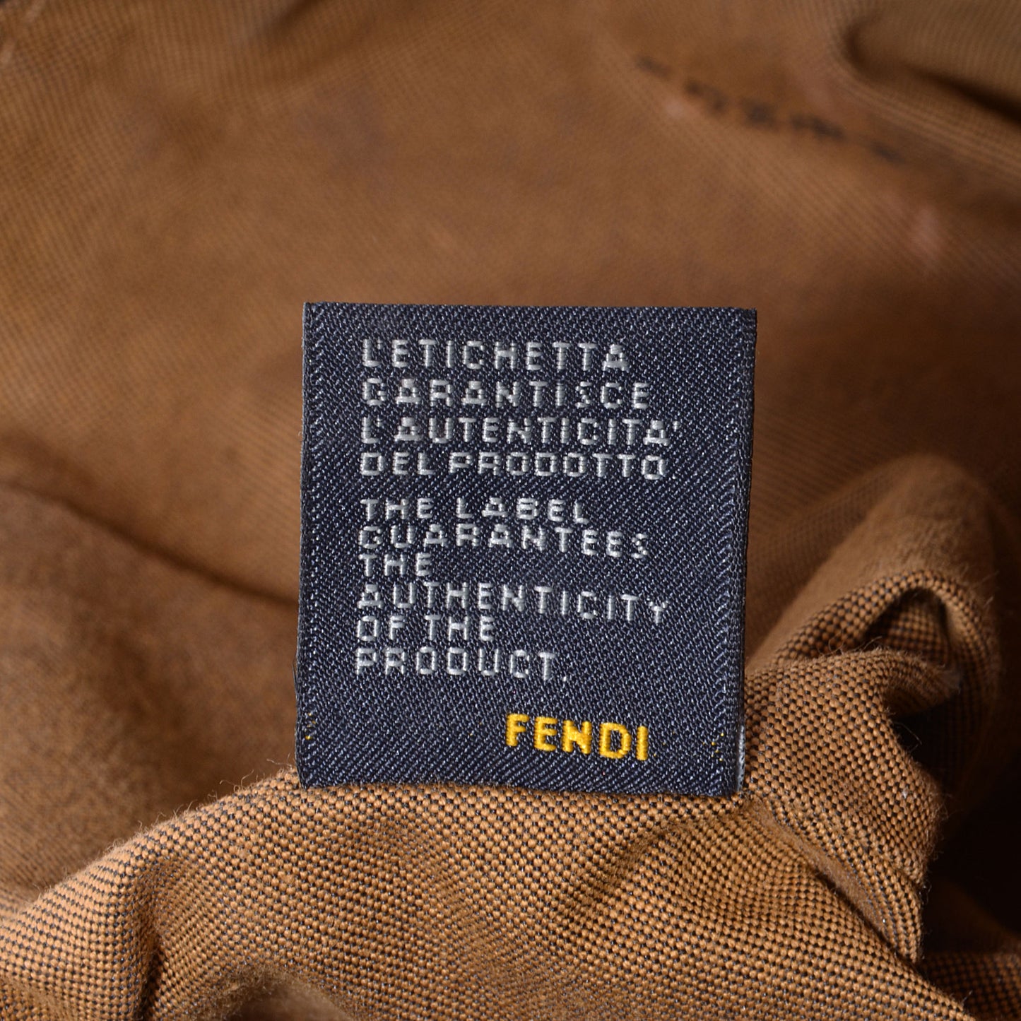 Zucca Patent Small Chef Shoulder Bag Tobacco Blue