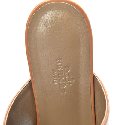 Hermes Calfskin Avenue Buckle 38 Gold Argent Black 5 of 7
