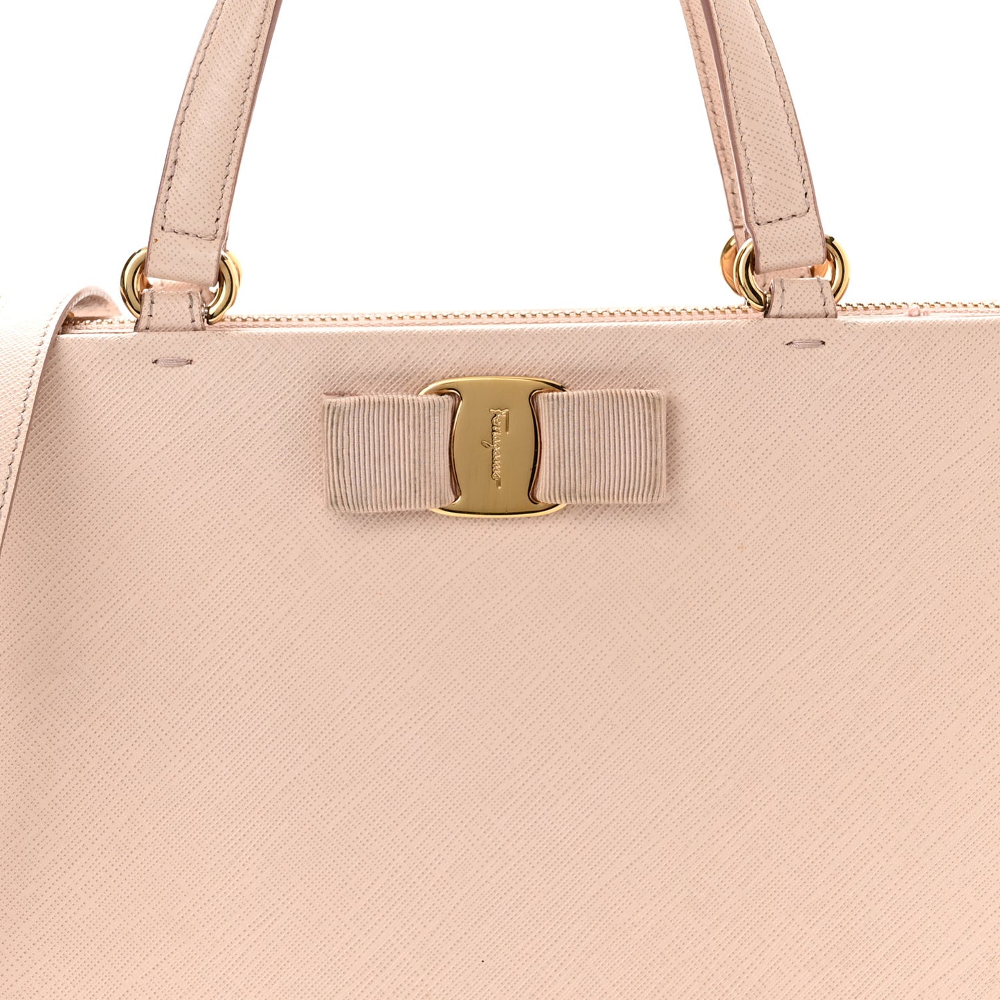 Printed Calfskin Tracy Vara Tote Macaron