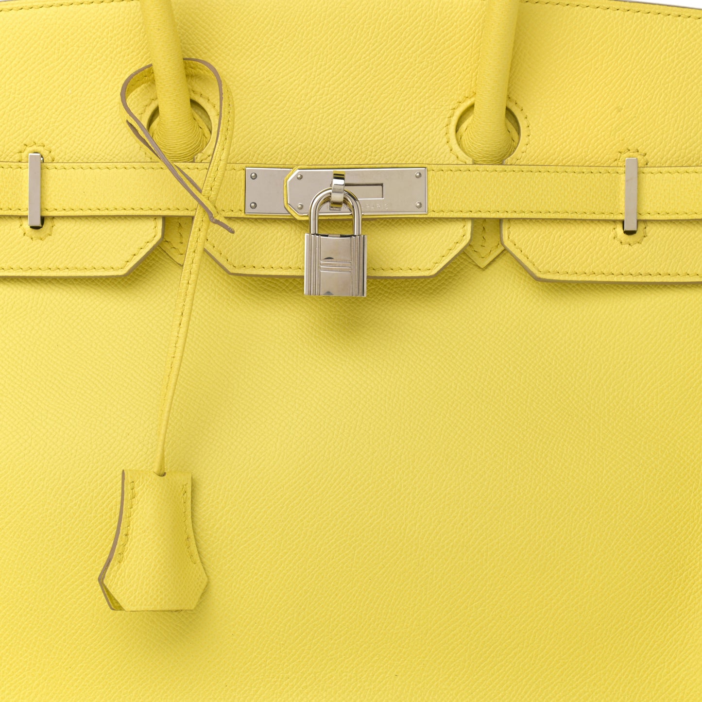 Epsom Birkin 35 Lime