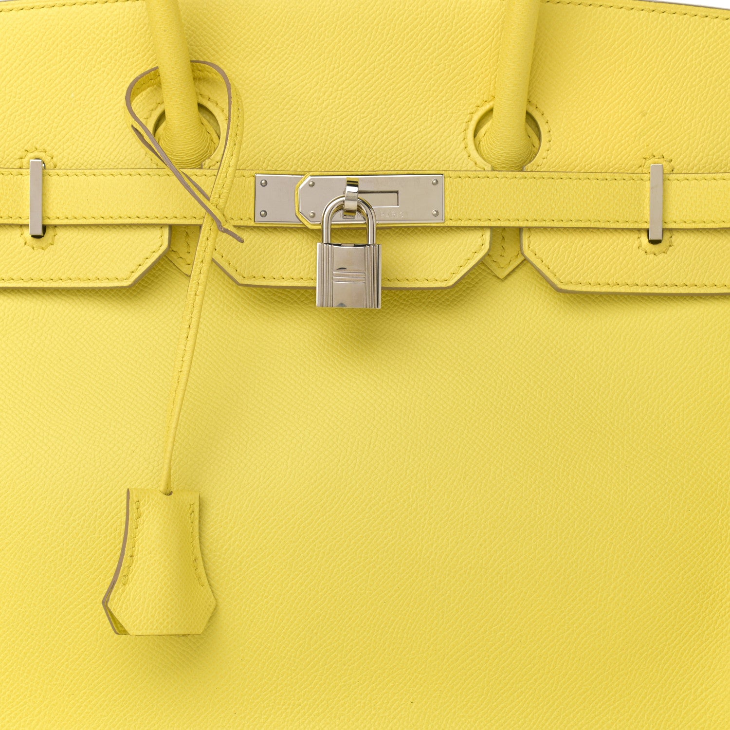 Hermes Epsom Birkin 35 Lime 8 of 12