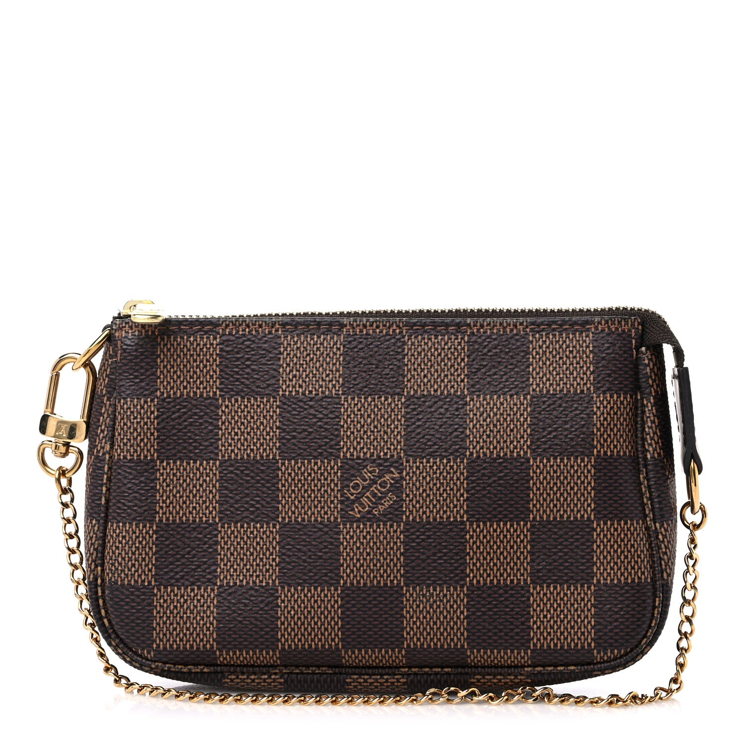 Louis Vuitton Damier Ebene Mini Pochette Accessories 1 of 9