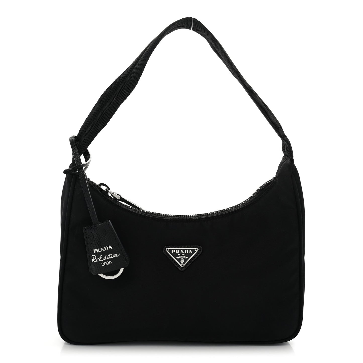 Tessuto Nylon Mini Re-Edition 2000 Bag Black