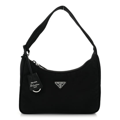 Prada Tessuto Nylon Mini Re-Edition 2000 Bag Black 1 of 10