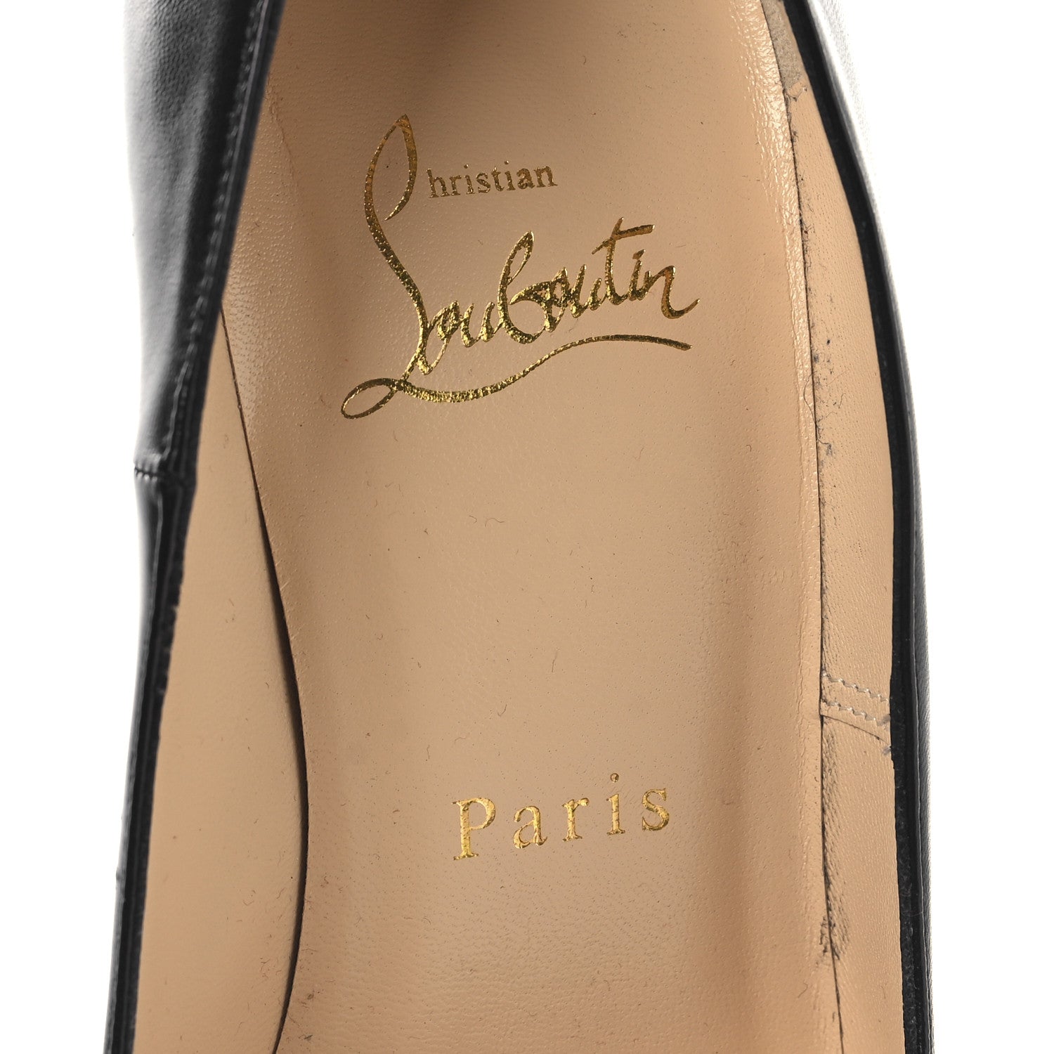 Christian Louboutin Kid Daffodile 160 Pumps 37.5 Black 8 of 9