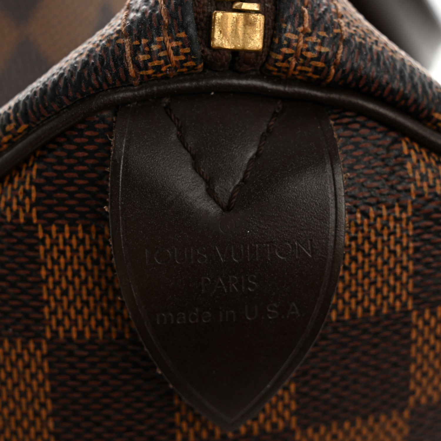 Louis Vuitton Damier Ebene Speedy 35 1874327 – FASHIONPHILE