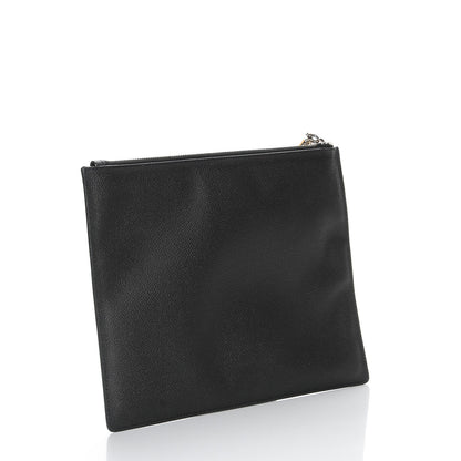 Givenchy Textured Coated Canvas Bambi Print Medium Cosmetic Pouch Black 3 of 7