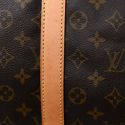 Louis Vuitton Monogram Keepall Bandouliere 55 21 of 24