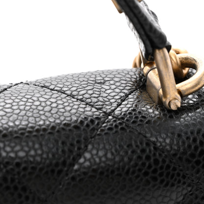Chanel Caviar Mini Carry Around Flap Bag Black 11 of 11