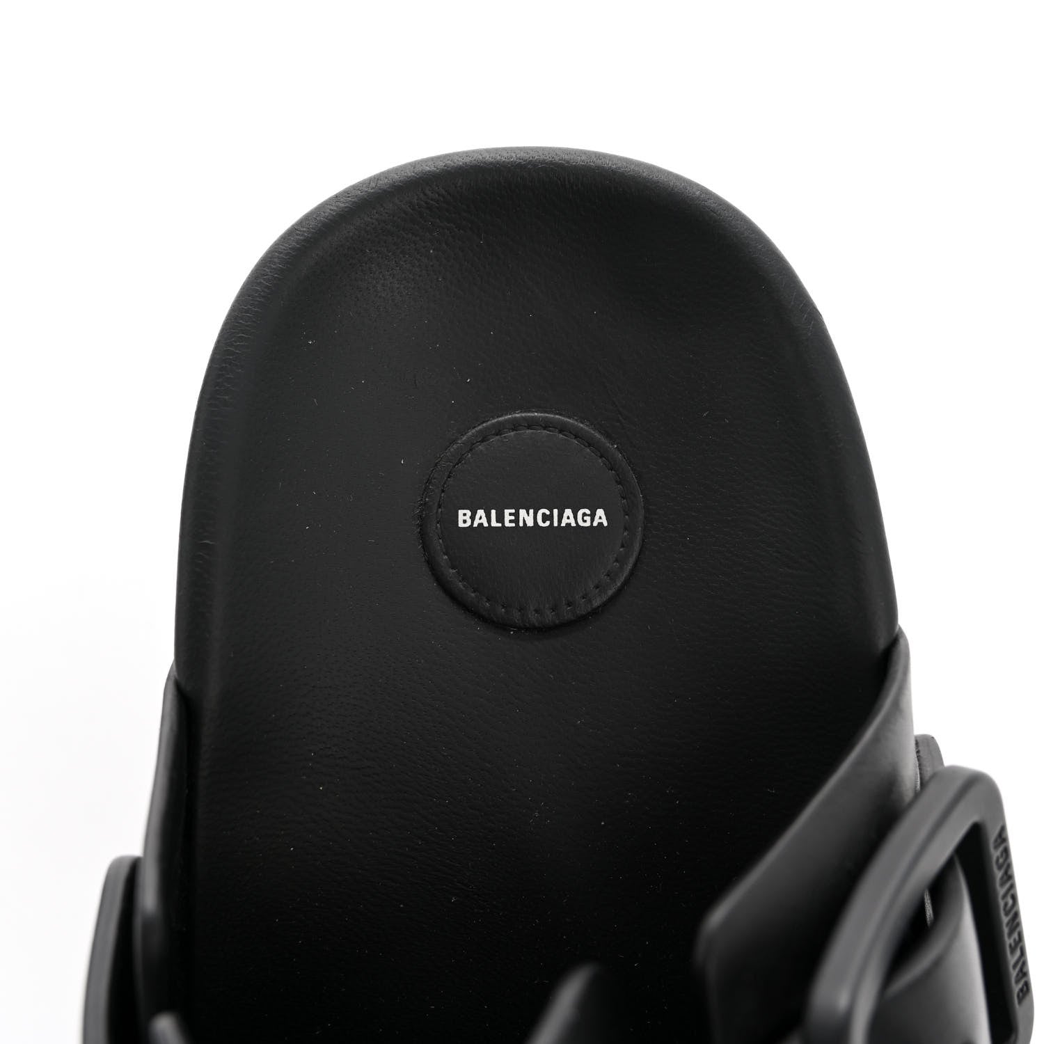 Balenciaga Calfskin Mallorca 80mm Mules 37 Black 7 of 14