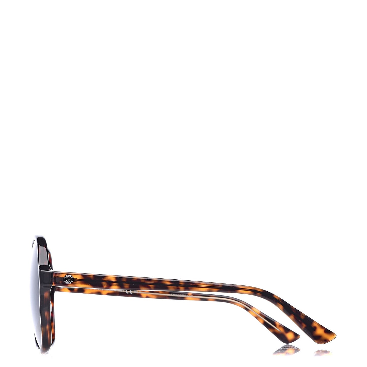 Round Oversized Sunglasses GG 3721/S Tortoise