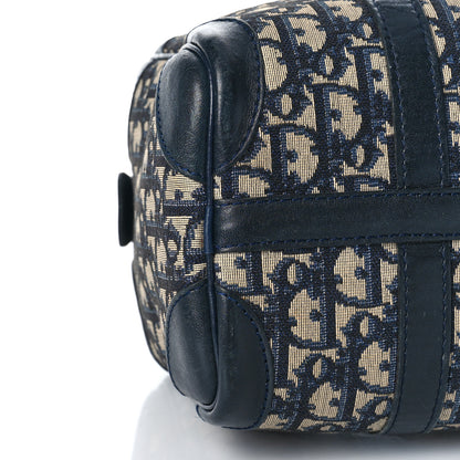 Christian Dior Monogram Boston Navy Blue 6 of 15