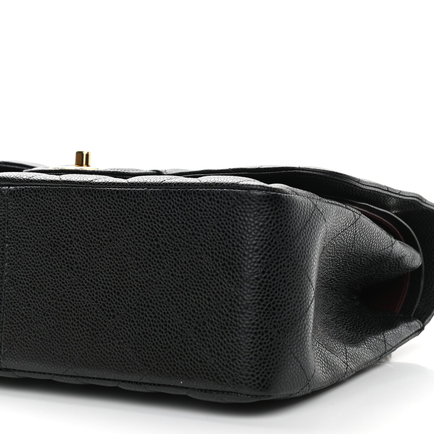 Chanel Caviar Quilted Jumbo Double Flap Black 8 of 9