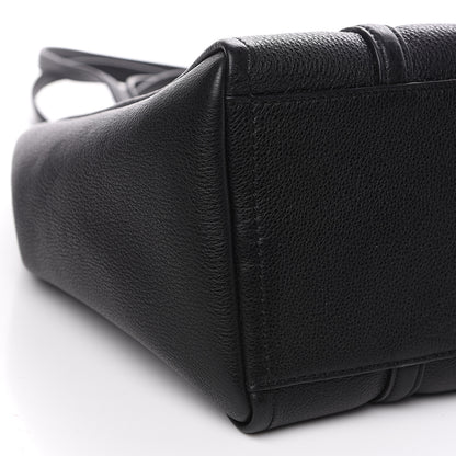 Marc Jacobs Grained Calfskin The Tag Tote Black 7 of 9