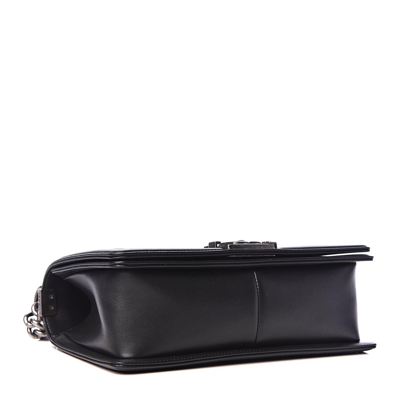 Chanel Calfskin Quilted Medium Boy Flap Black 4 of 11