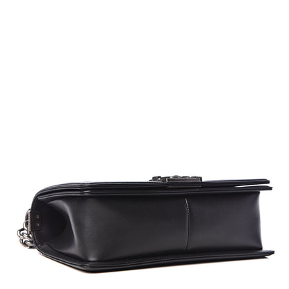 Chanel Calfskin Quilted Medium Boy Flap Black 4 of 11