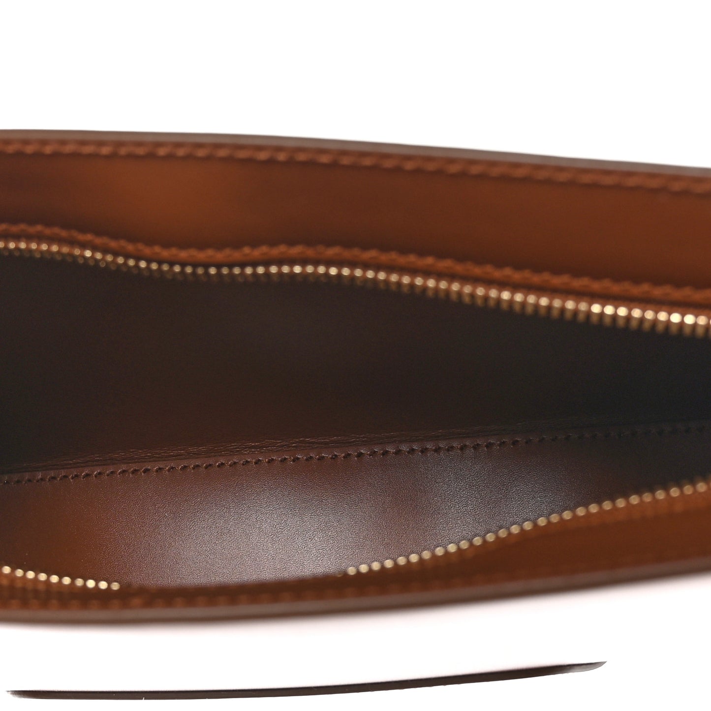 Smooth Calfskin TB Shoulder Bag Warm Tan
