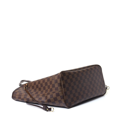 Louis Vuitton Damier Ebene Neo Neverfull MM Rose Ballerine 3 of 5