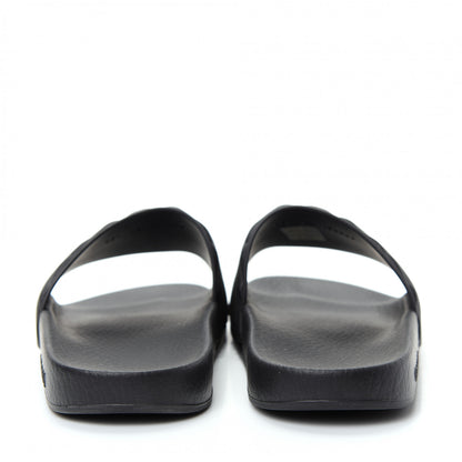 Gucci Rubber Matelasse Womens Slide Sandals 37 Black 7 of 11