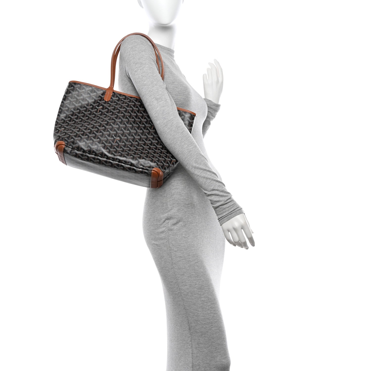 Goyard Goyardine Artois PM Black Gold 2 of 11