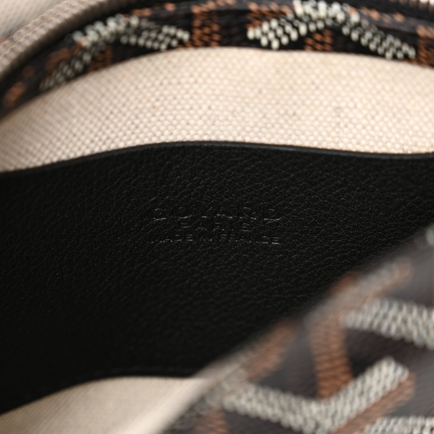 Goyard Goyardine Plumet Wallet Clutch Black 6 of 9