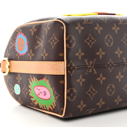 Louis Vuitton LV X YK Monogram Embroidered My Eternal Soul Speedy Bandouliere 25 Multicolor 8 of 11