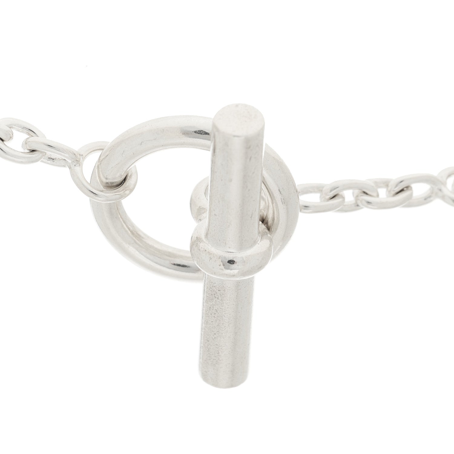 Hermes Sterling Silver Farandole Necklace 160 4 of 6