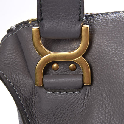 Chloe Calfskin Medium Marcie Satchel Cashmere Grey 11 of 12