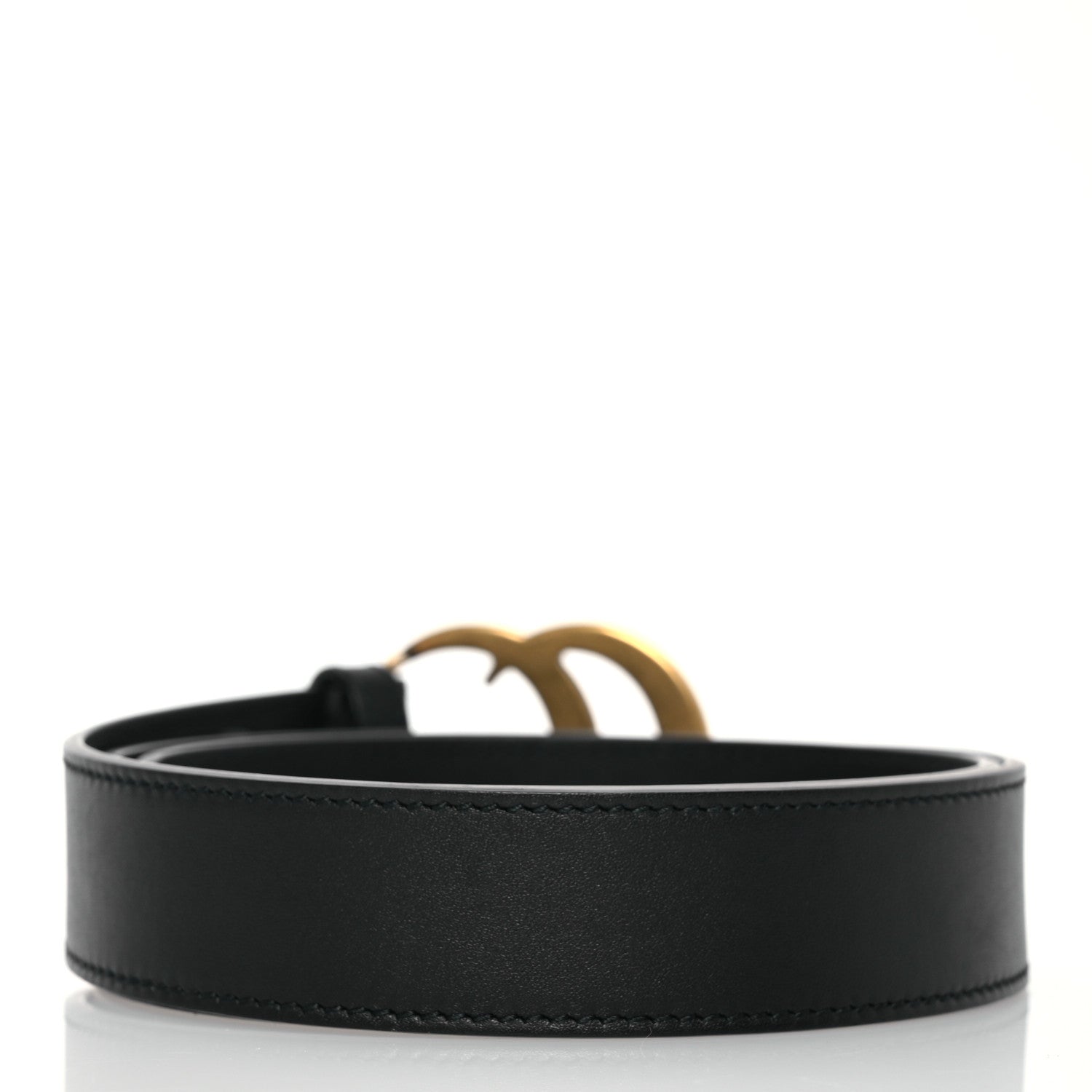 Gucci Calfskin Double G 30mm Belt 75 30 Black 2 of 10