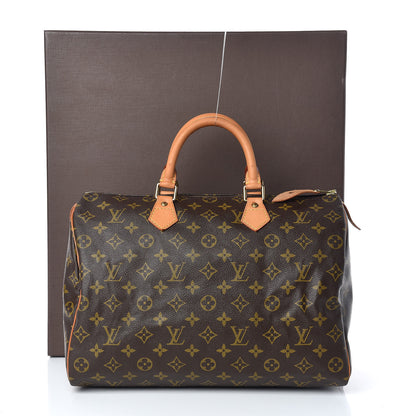 Louis Vuitton Monogram Speedy 35 15 of 15