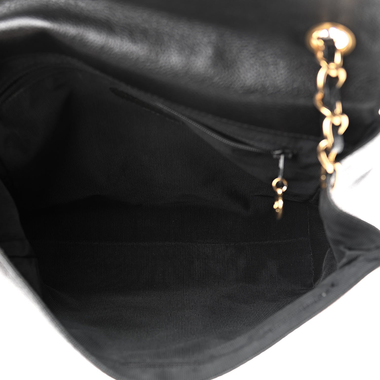 Chanel Caviar Flap Shoulder Bag Black 4 of 8