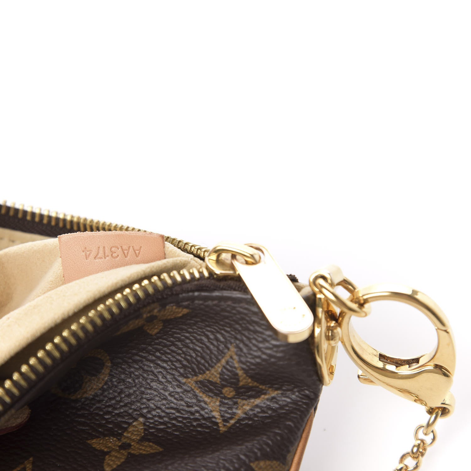 Louis Vuitton Monogram Pochette Milla MM 8 of 10