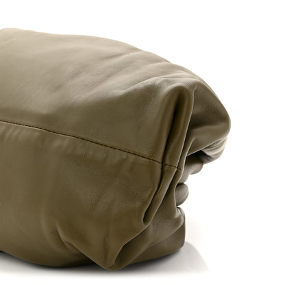 Bottega Veneta Smooth Butter Calf The Pouch Oversized Clutch Mud 10 of 10