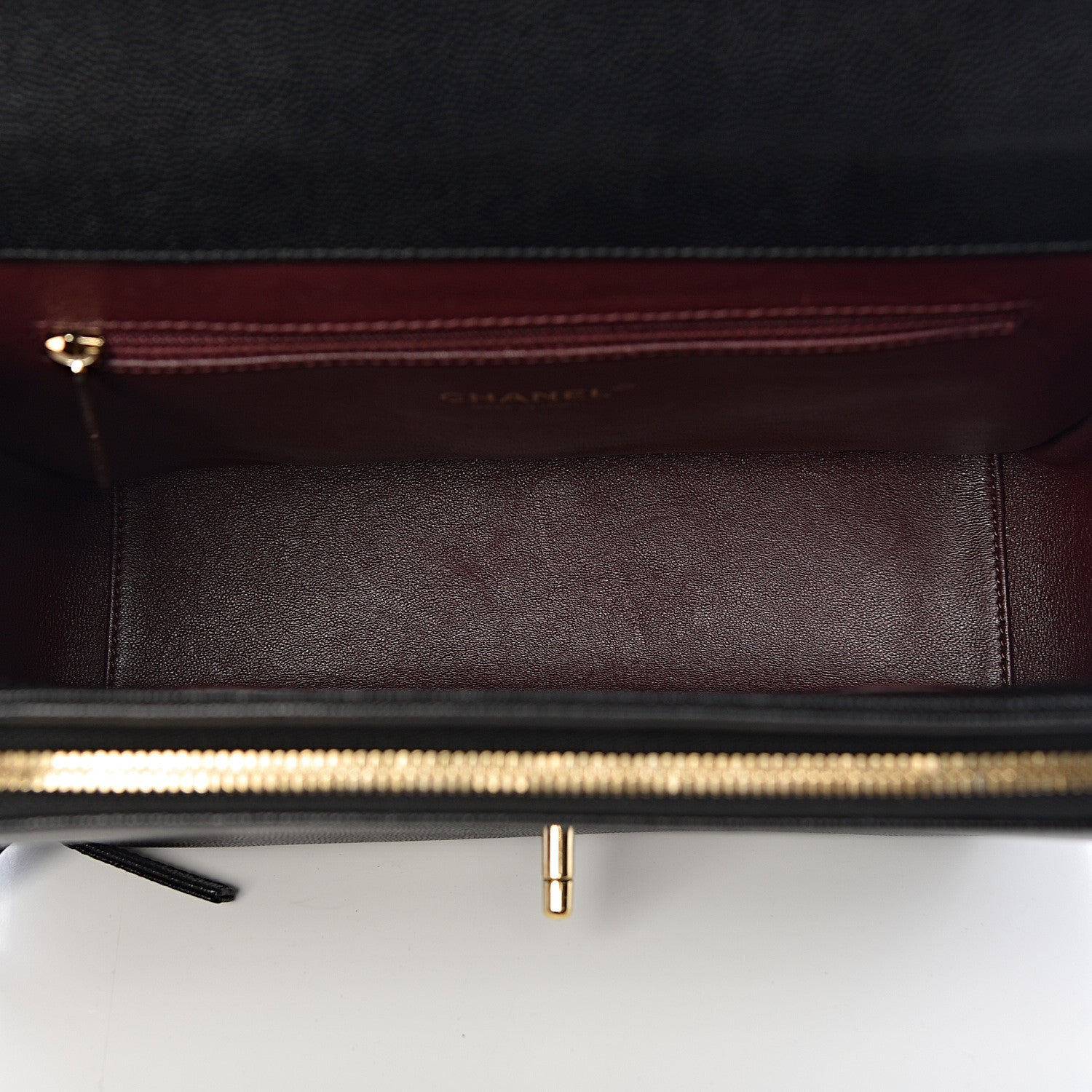Chanel Caviar Quilted Large Business Affinity Flap Black 5 of 10