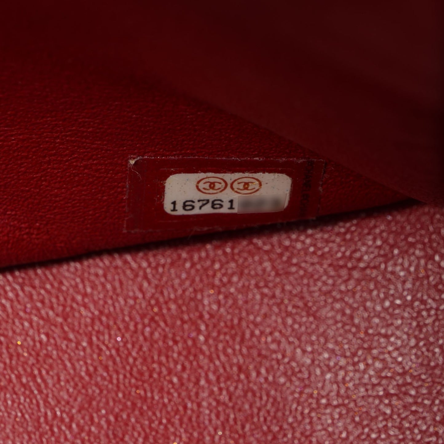 Caviar Quilted Maxi Double Flap Red