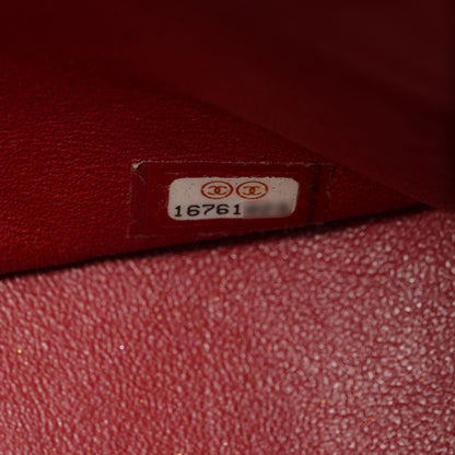 Chanel Caviar Quilted Maxi Double Flap Red 8 of 8