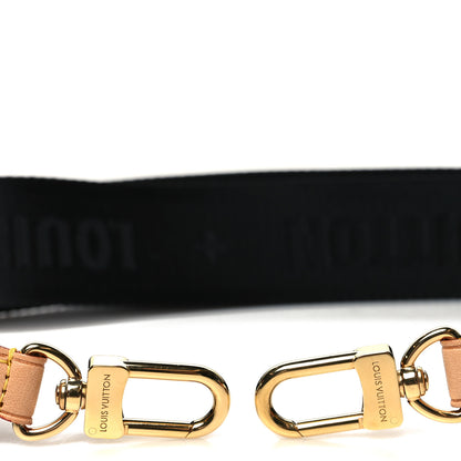 Louis Vuitton Nylon Multi Pochette Accessories Bandouliere Shoulder Strap Black 3 of 4