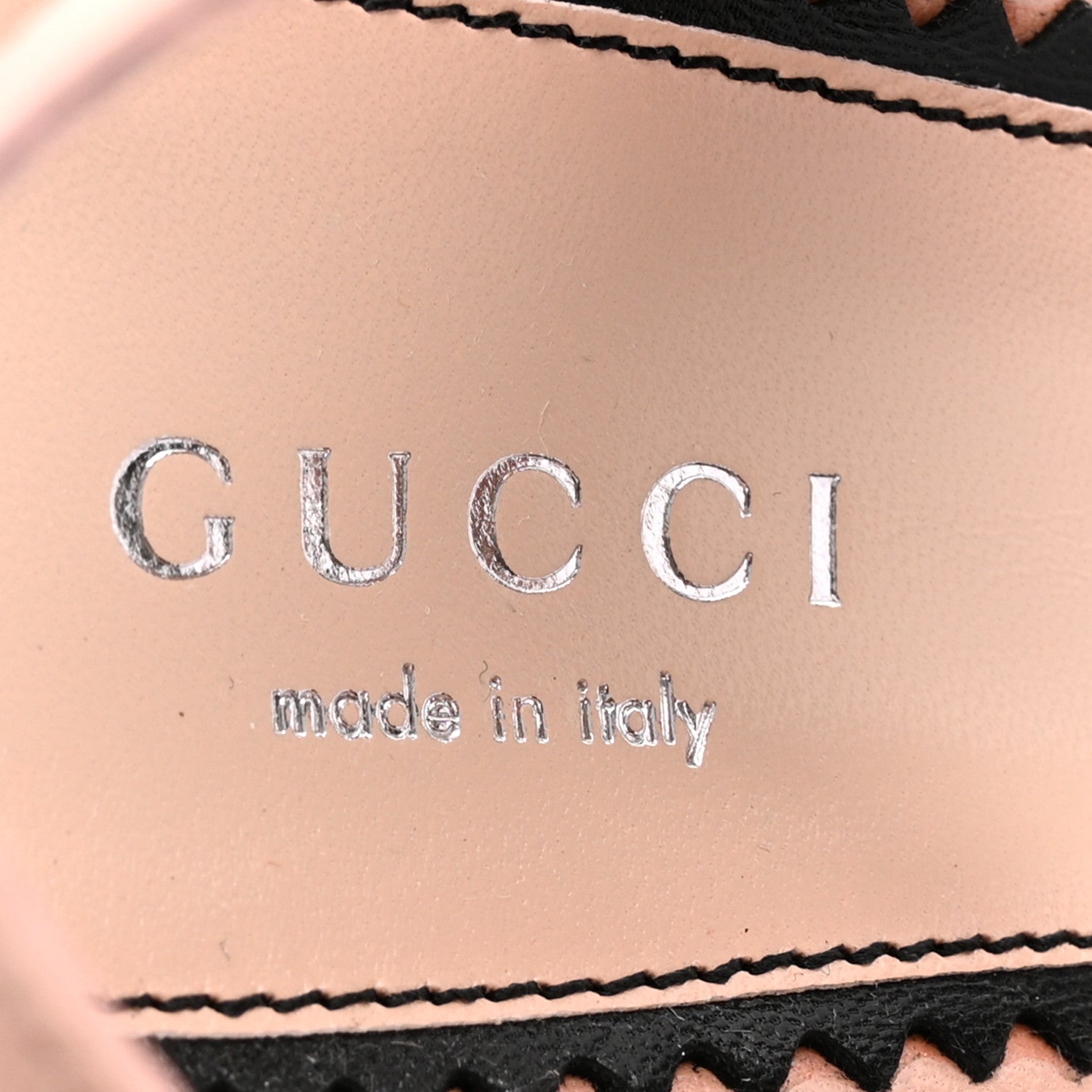 Gucci Malaga Kid Interlocking G Studs 155mm Platform Sandals 35.5 Perfect Pink 7 of 8