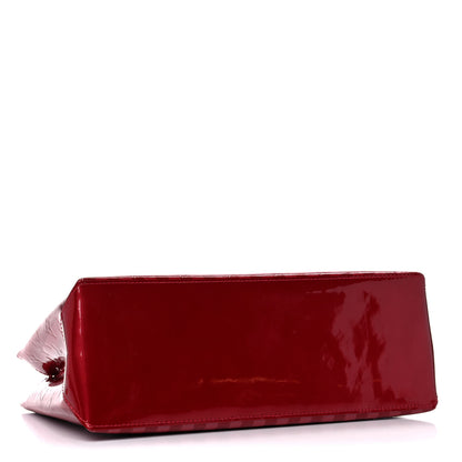 Louis Vuitton Vernis Rayures Wilshire PM Pomme D'Amour 4 of 9
