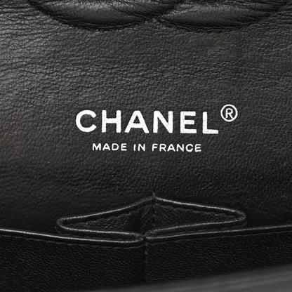 Chanel Patent Quilted Medium Double Flap Black 6 of 13