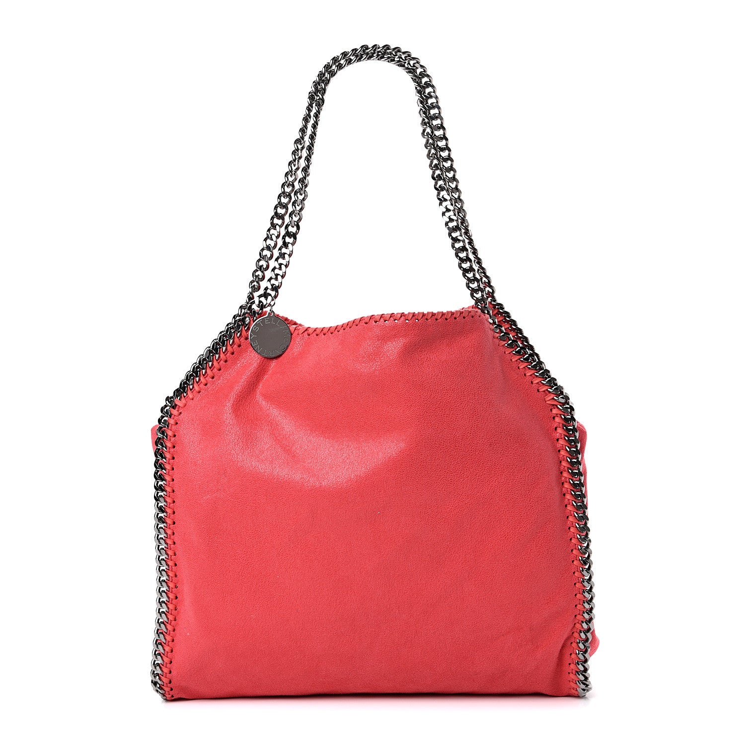Stella McCartney Shaggy Deer Small Falabella Tote Pink Fluo 1 of 9