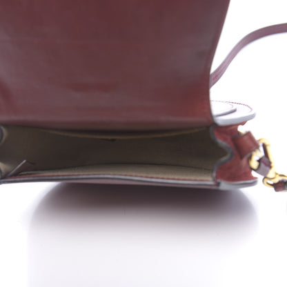 Chloe Calfskin Small Nile Bracelet Bag Sienna Red 5 of 13