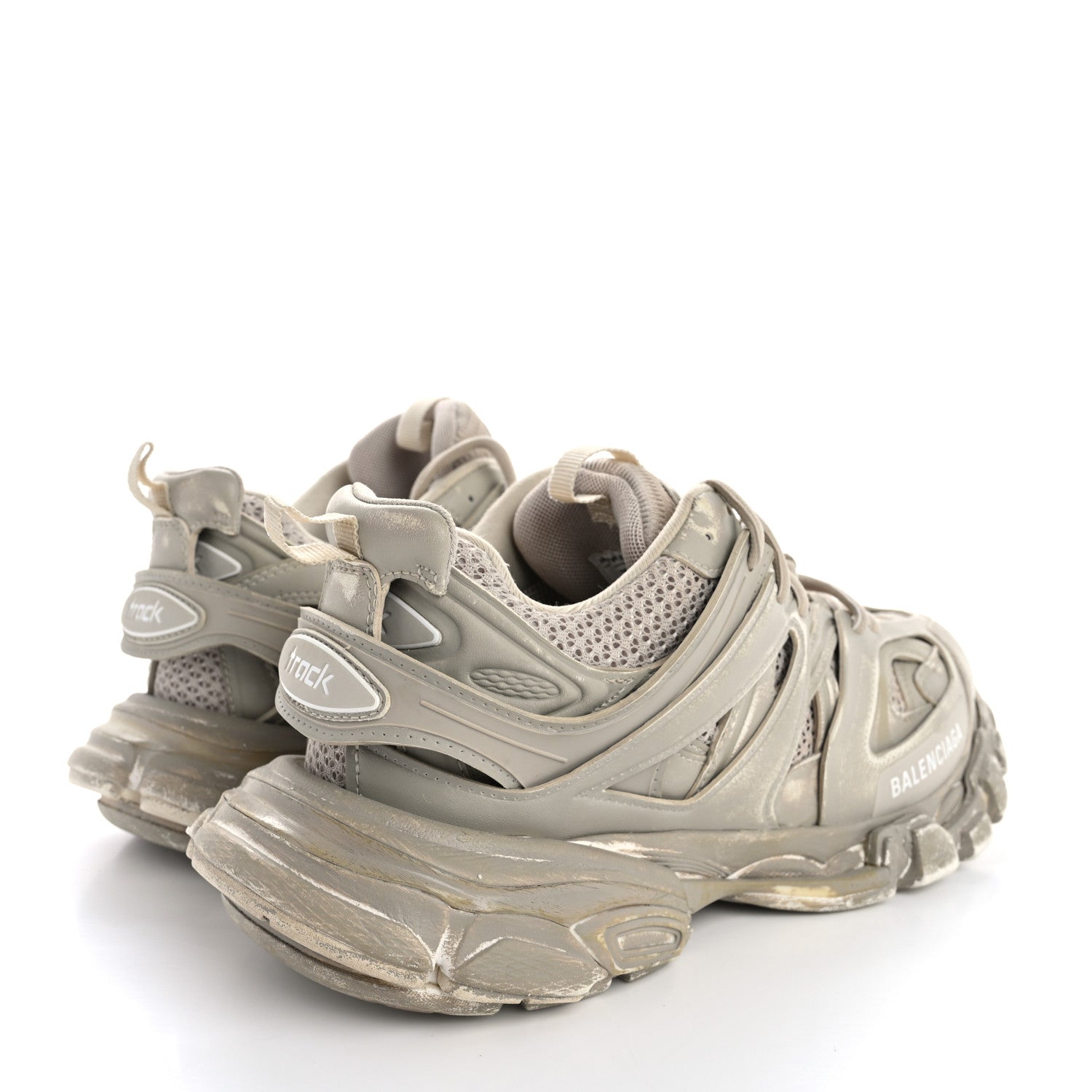 Balenciaga Mesh Rubber Womens Track Sneakers 40 Balenciaga Grey 5 of 10