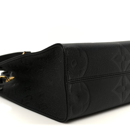 Louis Vuitton Empreinte Monogram Giant Onthego PM Black 7 of 8